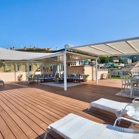 Ca' Muna - Sea View Penthouse, Private Rooftop, Walking To The Apartamento