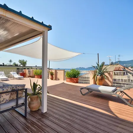 Ca' Muna - Sea View Penthouse, Private Rooftop, Walking To The Apartamento Rapallo