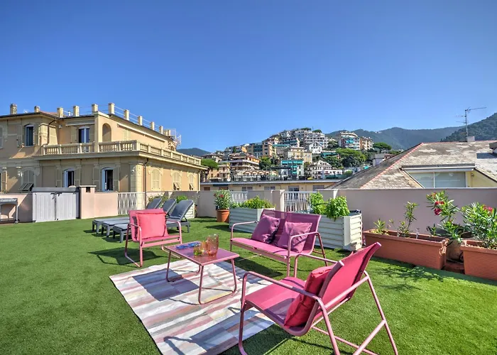 Ca' Muna - Sea View Penthouse, Private Rooftop, Walking To The Lejlighed